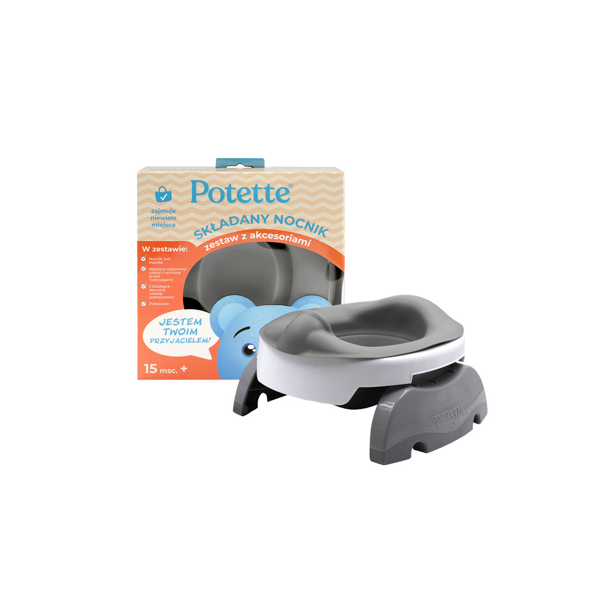 POTETTE PLUS NOCNIK WIELOFUNKCYJNY