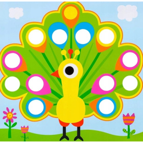 UKŁADANKA Z GUZIKÓW - MOZAIKA