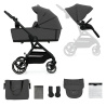 KINDERKRAFT YOXI 2W1 MOONLIGHT GREY