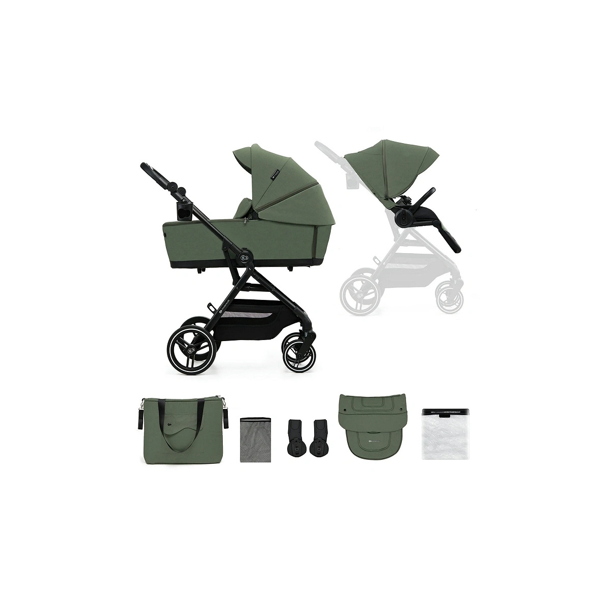 KINDERKRAFT YOXI 2W1 MYSTIC GREEN