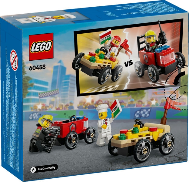 LEGO 60458 CITY ZESTAW WYŚCIGÓWEK